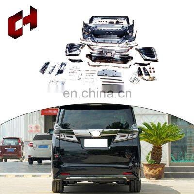 CH Hot Sale Auto Tuning Parts Car Front Grill Mudguard Headlamps Car Conversion Kit For Toyota Vellfire 2015-2018 to 2019-2020