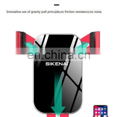 SIKENAI Gravity Linkage Car Mobile Phone Holder Swivel Ball Adjust The Angle Holder photo-4