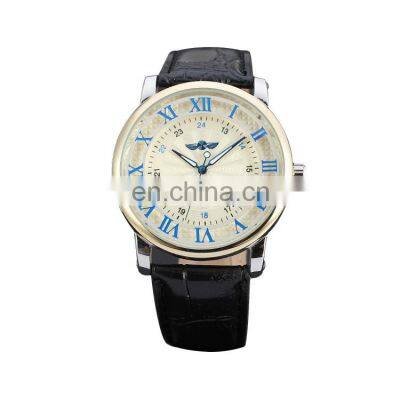 Famous Style Hot Product WINNER 142 Men's Automatic Mechanical Leather Strap Analog Display Stand Sport Watch photo-4