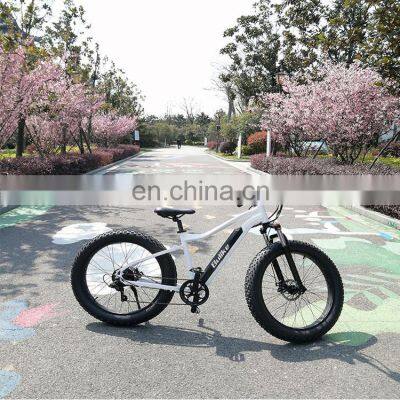 2022 36v 350w Big Power 26 Inch Fat Tire Electric Bike Mountain Ebike photo-3