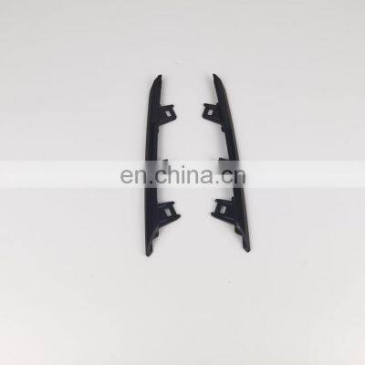 Black Vios Front Radiator Grille Side Moulding Black for Toyota Vios Yaris Vitz 2019 2020 photo-2