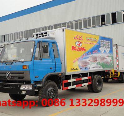 Продажа из завода по лучшей цене. Продается холодильный грузовик Dongfeng марки от 10Т до 15Т.