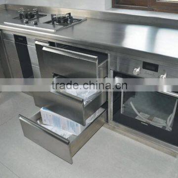 Нержавеющая стальная кухонная шкаф-купе для хранения AX-SS7