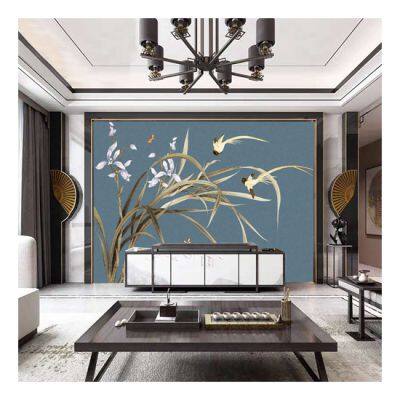 Forest Flower Designs Indoor Home Decor Wall Murals 4D 8D Wall Paper Murals Dropshipping photo-2