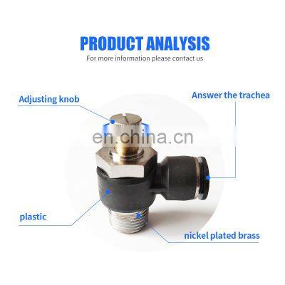 JSC4-M5 JSC4-01 JSC6-M5 JSC6-01 JSC6-01 JSC8-01 JSC8-02 JSC10-02 JSL12-02 Pneumatic Cylinder Pipe Fitting Throttle Valve photo-4