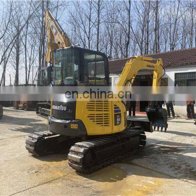 Mini crawler excavator komatsu pc55 pc50 pc35 pc30 pc25 used digging machinery for sale