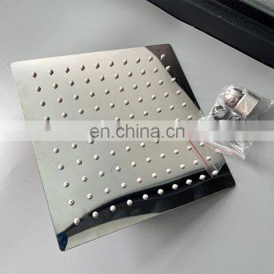 High Quality Brushed Effect Shower Head Rainfall Shower Stainless Steel Shower Heads High Pressure