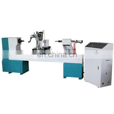 Wood cnc lathe machine