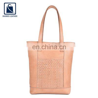 Leading Manufacturer of Trendy Design Superior Quality Hot Selling Women Genuine Leather Handbag at Wholesale Price