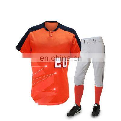 Pakistan Manufacturer Baseball Uniform For Adult