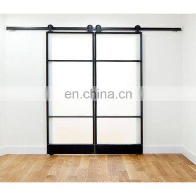 High Quality Best Price Factory  manufacturer  aluminum glass barn door