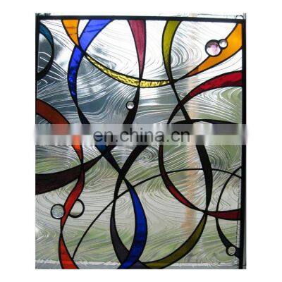 2021 Supplier Custom Vintage Window Price Church Supplies Panel Wholesale Ornament Stained Glass photo-5