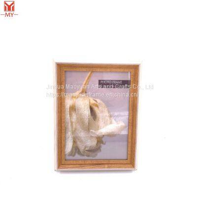Hot Sale PS Plastic Right Corner Log Color Photo Frame Wall Hanging Decorative Art Picture Frame Tabletop Photo Frame photo-2