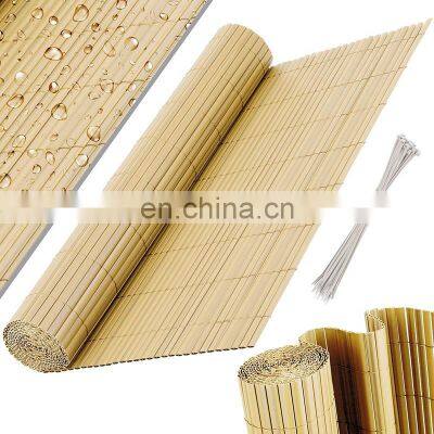 5 ft 6 ft Grey Designs Double Face PVC Sichtschutzmatte Privacy Screen for Balcony photo-4