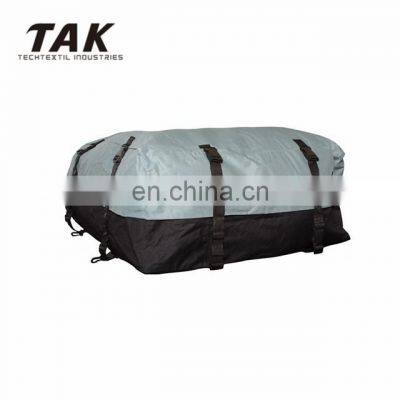 19 Cubic Ft Rooftop Cargo Carrier Bag Waterproof Luggage Carrier for SUVs Roof Top Storage Soft Cargo Bag Luggage Travel Bag photo-3