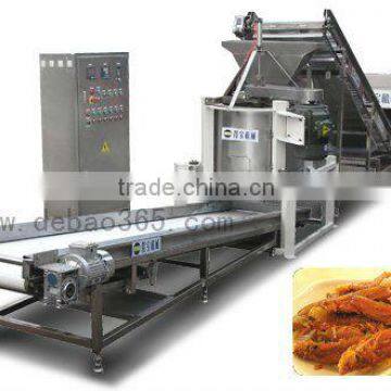 Deep Fryer for meat breaded product / tempura shrimp frying line