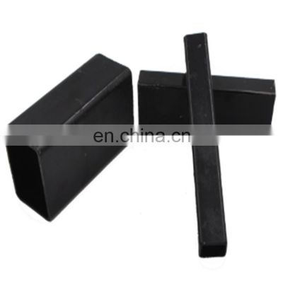 low carbon black steel hot dip galvanized coating square tube/rectangular hollow tubular steel pipe