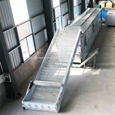 seaweed mesh conveyor belt dryer seaweed industrial dehydrator machine paper mesh belt dryer conveyor drying machine