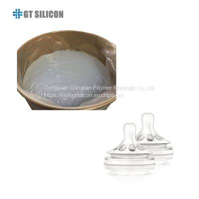 High Transparent Food Grade Platinum Cure LSR Liquid Silicone