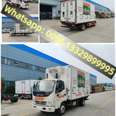 20000 Capacity Poultry Babychicks Transported Van Truck for Slaughterhouses