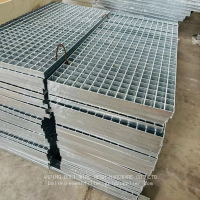 Bar Steel Grating Galvanized Steel Grating for Construction Building Flooring Anti Slip Bar Grating