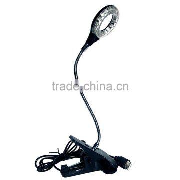 USB 18 LED clip light with switch