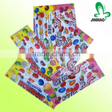 Salable custom printed candy PVC shrink film