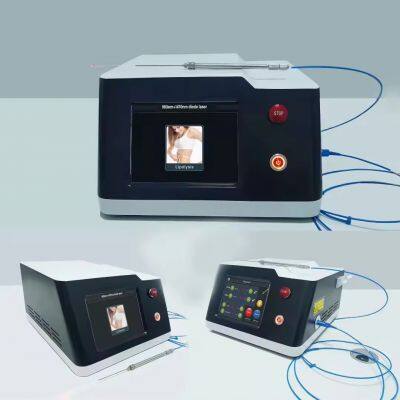 Máquina láser para lifting facial endoscópico mínimamente invasivo 980nm+1470nm Láser de diodo Fibra óptica para máquina de lifting endoscópico