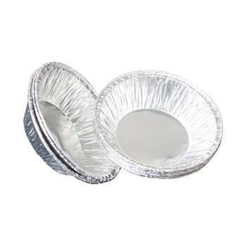 Mini Round Aluminum Foil Baking Cups for Muffins Tarts Cupcakes Disposable Dessert Pans Bulk Pack