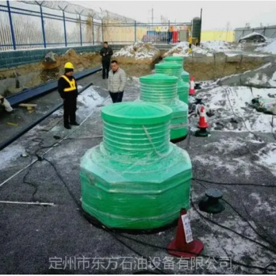 Manhole Wells That Hold the Fuel Dispenser Equipment in Place photo-3