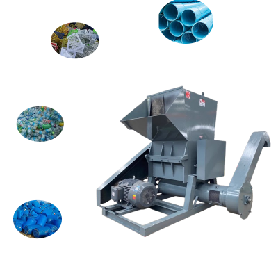 Large Plastic Crusher PC Pipe Material Crushing Equipment Fruit Basket Crusher