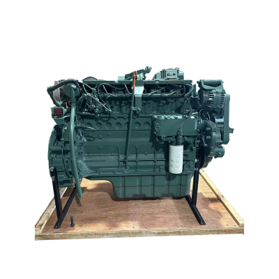 Bom preço, motor diesel D7E de 153kw, 4 tempos, partida elétrica, para máquinas de construção