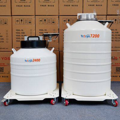 Paraguay TcCryo Cryobank 4800 Liquid Nitrogen Storage Dewar Tank Suppliers photo-4