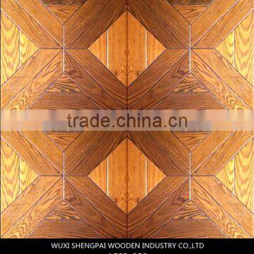 high quality art parquet wood flooring for interior wooden floor decoration