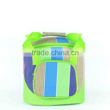 Waterproof wholesale double shoulder thermal container for food cooler bag