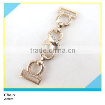 Diamant Waist Chian Gold Zinc Alloy Material Rhinestone Chian 2x9cm