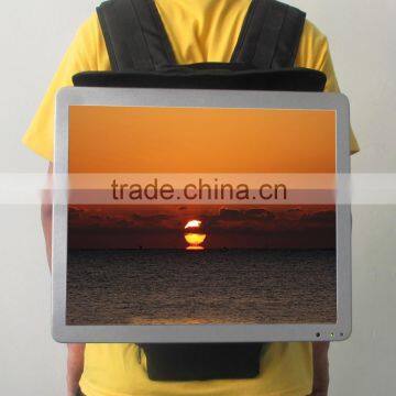 15.6 inch backpack 3G digital signage advertising display full HD 1080P wall mount backpack wifi LCD video player