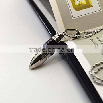Fashion Jewellery Accessory Pen Head Steel Pendants For Men photo-3