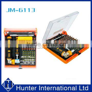 Hot Sell JM-6113 Ratchet Screwdriver Bit Set