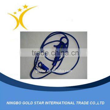 Custom Logo Promotioal plastic spiral bungee cord