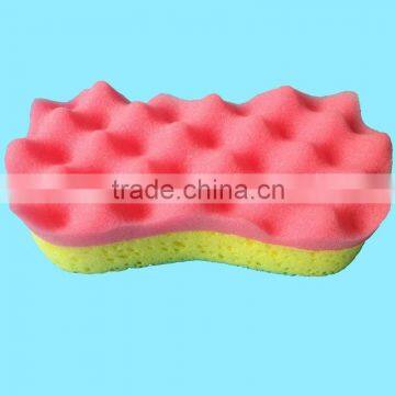 Wave shape car sponge ,car wash sponge, car cleaning sponge