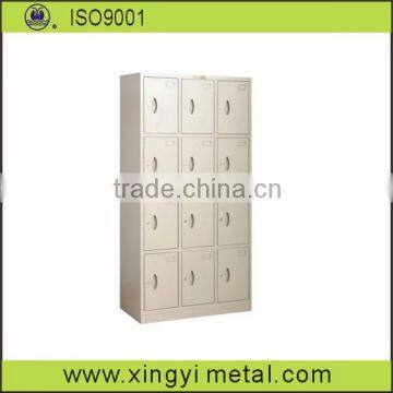 diamond metalic Metal lockers storage cabinets with drawers/steel vent locker wardrobe