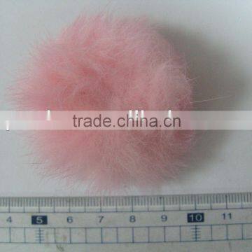 Fur Balls, Sewing Notion, Sew on craft IMITATION FUR BALLS, SEWING NOTION, HDF 1.8" Pom Poms