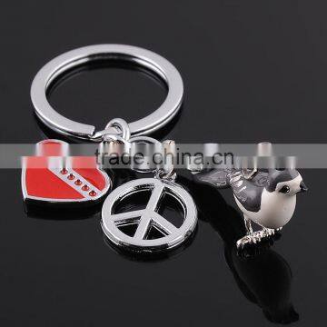 Pet simulation key chain wholesale cheap Keychain titmouse keychain