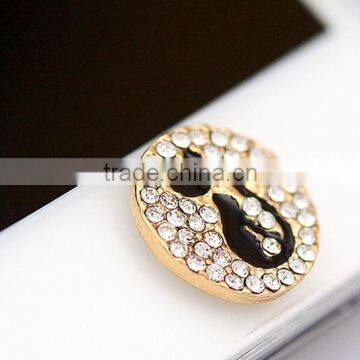 crystal cat home button sticker for iphone/ipad/ipod