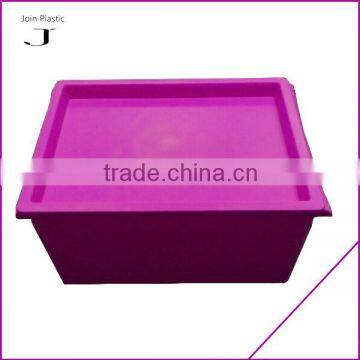 Small plastic container book storage box for daily use