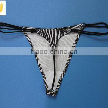 Leopard Sexy Mature Underwear With Sequin,sexy Panty G-string photo-6