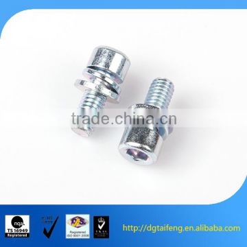 cheese head spring lock washer combination screw