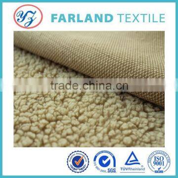 Winter thickened Sherpa fleece fabric 100% polyester Changshu factory direct