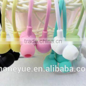 wholesale in-ear mobile phone headphone earbuds with mic for samsung